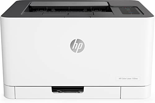 HP Color Laser 150nw Farb-Laserdrucker (Drucker, USB, LAN, WLAN),weiß-grau