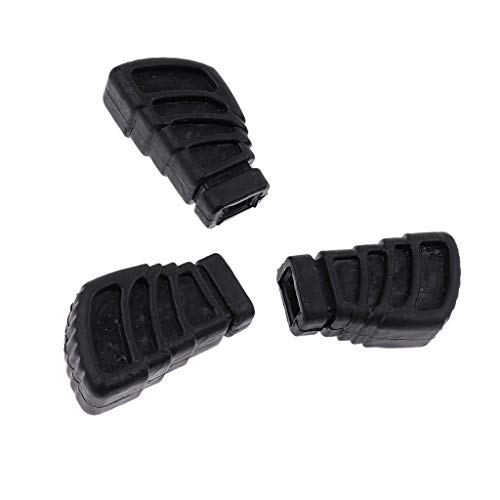 HomeDecTime 3pcs Schlagzeughocker Drumhocker Drum Hocker Gummifüßen, 3 Größen - Groß