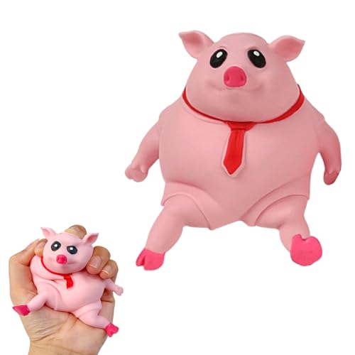 VARKAGE Stress Schwein Stress Spielzeug, , Piggy Squeeze Toy, Anti Stress Spielzeug, Kreatives Dekompressions Piggy, Fidget Toys für Kinder Erwachsener