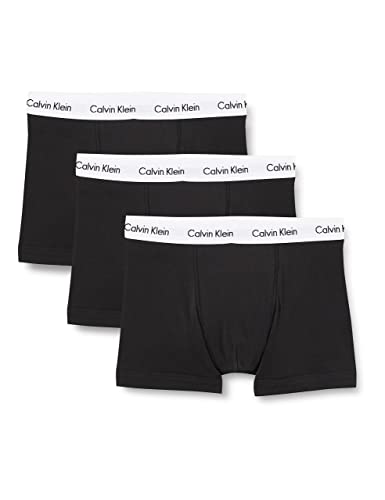 Calvin Klein Herren Trunk 3pk 0000u2662g, Schwarz, XL