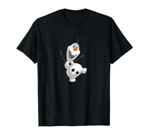 Disney Frozen Olaf Warm Hug T-Shirt T-Shirt, Schwarz,S