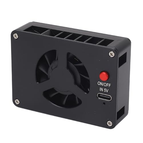Halbleiter-Kamera-Lüfter, Halbleiter-Kamera-Kühler für A7M4 ZVE1 A6700 A7C2 ZV E10 ZV1 für XT4 für R6 R7, Geräuscharm mit 2 Modi, Typ-C-Schnittstelle