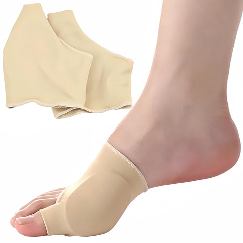 Hallux Valgus Korrektur, Hallux Valgus Schiene, Ballenzehen Korrektur, Bunion Corrector, Hallux Valgus Bandage, Ballenpolster, Hallux Schiene 1 Paar, Eingebauter Silikon-Stoßdämpfer und Zehensplitter