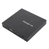 HD Multimedia Interface Extender Spiltter 1080p 1 in 4 Out KVM Extender für HD-Port-Geräte, 656 Fuß Entfernung (EU-Stecker)