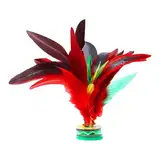 Kick Shuttlecock - Chinesische Jianzi | Buntes Feder Chinese Jiangi | Kick Shuttlecock Bunte Feder | Indoor -Outdoor -Spiel | Feder Shuttlecock Für Fußübungen | Fußsportspiel Für Kinder Erwachsene
