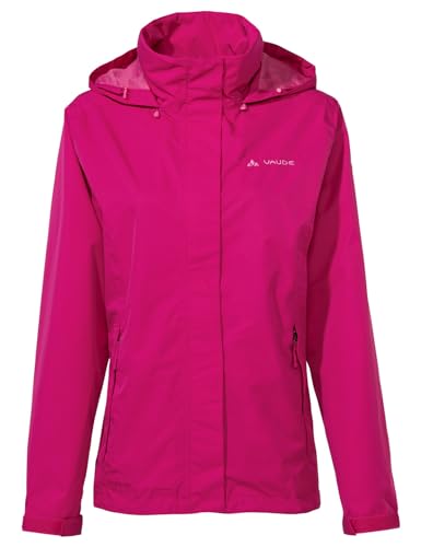 VAUDE Damen Women's Escape Light Jacket Regenjacke, Rich Pink, 42 EU