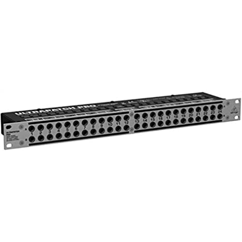 Behringer ULTRAPATCH PRO PX3000 Multifunktionales 48-Punkt 3-Mode Balanced Patchbay