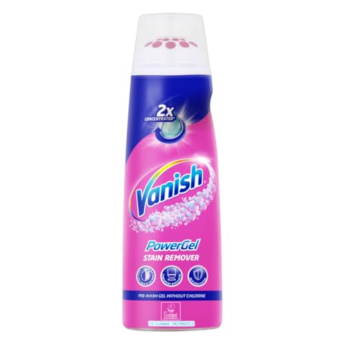 Vanish Fleckenentferner PowerGel – 1 x 200 ml – Gel zur Fleckentfernung ohne Chlor – Für die Vorbehandlung bunter und weißer Wäsche