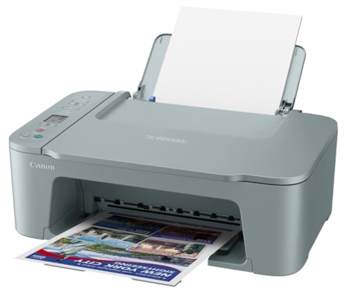 Canon PIXMA TS3752i – kabelloser Farbtintenstrahldrucker All-in-One. Drucken, Kopieren, Scannen in A4. Kompatibel mit PIXMA Print Plan. Ideal für randloses Fotodrucken und Heimdruck