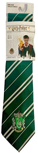 Sabor Krawatte Erwachsene Slytherin Haus mit Original Emblem 140cm Harry Potter Necktie