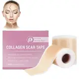 Silikon Narbenblätter, 1 Rolle Kollagen Silikon Narbenband Für Gesicht, ??????? ????? SilikonNarbenbandage, Silikonpflaster Für Narben, Silicone Scar-Tape, NarbenTape (1PC)