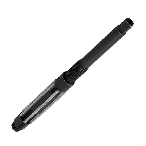 Solaughguy Verstellbare Handreibahle HSS Metalllochschneidewerkzeug H8 Maschine 10 mm-26 mm Bereich 6 Rillen hoch für Stahllegierung, Gusseisen, Aluminium, verstellbarer Bereich Handreibahle (15,25–17