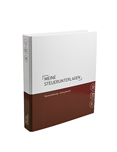 Themenringbuch mit Register/Trennblättern - Steuern - Optimale Struktur für die Ablage der Steuerunterlagen