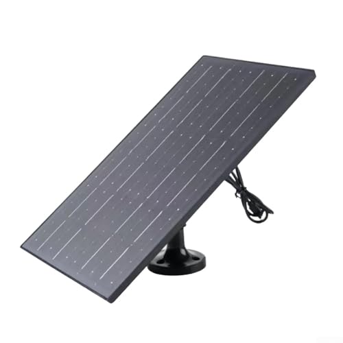 HpLive 10W 5V Solar Panel Kamera Ladegerät, IP65 wasserdicht und wetterfest Outdoor Solar Panel USB-C Solar Panel