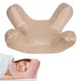Flawless Face Pillow,makelloses Gesichtskissen,Anti Falten Kissen, Makelloses Gesichtskissen, Anti-Falten-Maßnahmen Face Pillow Für Falten, Für Seitenschlaf, Rückenschlaf,Abwärtsschlaf-C