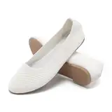 Damen Ballerina Flache Schuhe Komfort Slip On Klassische Sommerschuhe Walking Flats für Frauen