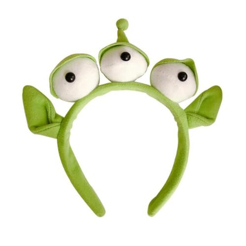 ATAYOU Drei-Augen Monster Plüsch Stirnband für Karneval Fasching Fastnacht holloween Cosplay Kostüm damen