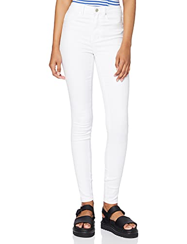 ONLY NOS Damen Onlroyal Hw Sk White Noos Skinny Jeans Weiß (White), 40 /L32 (Herstellergröße:L)