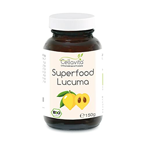 Cellavita Superfood Lucuma bio Extrakt Pulver | Bio & Vegan |