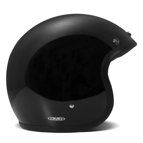 DMD 1jts30000bl05 Helm Motorrad, Schwarz Solid, XL