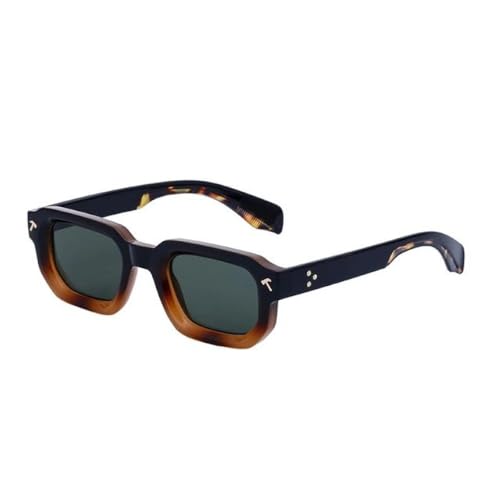 MUTYNE Quadratische Sonnenbrille für Herren, Luxus-Mode, rechteckige Sonnenbrille für Damen, Autofahren, Sonnenbrille, 15
