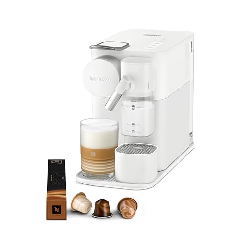 De'Longhi Nespresso Lattissima One Kaffeemaschine, Porcelain White, EN510.W