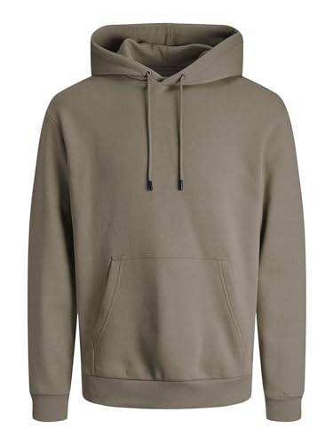 JACK & JONES Male Kapuzenpullover Einfarbig Kapuzenpullover