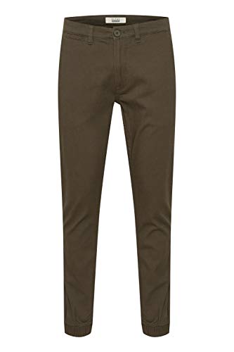 Blend BHPellini Herren Chino Hose Stoffhose mit Stretch, Größe:34/30, Farbe:Dusty Green (70595)