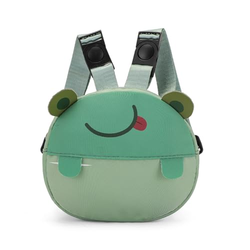 Rucksack Kleiner Hund - Multifunktions Hunderucksack Tasche mit Leine Wandern Camping Outdoor zum Täglichen Wandern für Kleine Hunde Frosch