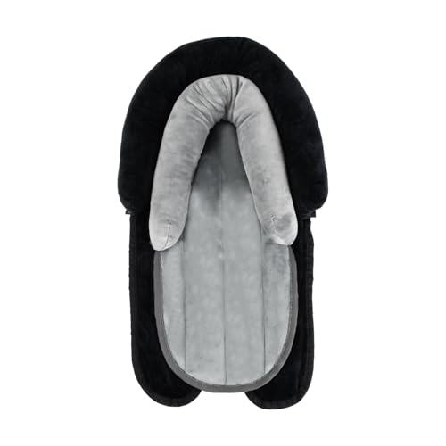 2-in-1 Baby Sitzverkleinerer, Kopfstütze für Babyschale und Autositze, Universell Einsetzbar in Kinderwagen, Autositzen, Babywippen, Ideal für alle Jahreszeiten