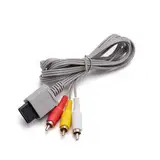 WICAREYO 1.8M Audio Video AV Cinch Video Composite Kabel für Wii Wii U Konsole