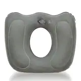 Aufblasbares Donut-Kissen,Aufblasbares Sitzkisse orthopädische,Rund Hämorrhoiden Sitzkissen,Orthopädisches Sitzkissen, Büro-Sesshaft,Ergonomisches Ringkissen, für Auto, Sofa, Büro & Rollstuhl