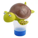 Schwimmbadbedarf Cartoon Schildkröte Effizienter schwimmender Tablettenspender für alle Arten von Pools