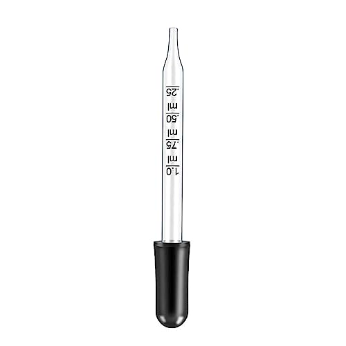 1 Pipette für ätherische Öle, Pipetten, Pipetten, gerade Spitze, schräge Spitze, genaue Messung