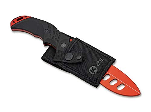 K25 Trainingsmesser Fixed Blade Trainer Red Klinge 15 cm