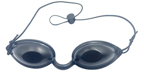 Winwill Laserschutz-Brille, Sicherheitsbrille, IPL (Intensiv gepulstes Licht), für die Schönheitsklinik, schwarz.