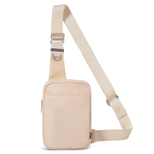 OSOCE Umhängetasche Herren Brusttasche Klein mit RFID Schultertasche Wasserdicht Sling Chest Bag Diebstahlsicher Crossbody Bag für Reisen Outdoor-Sportarten wandern