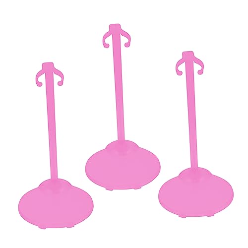 Warmhm 3Stücke Puppenhalter Robuste Puppenständer aus Material für Kreative Präsentation von Puppen und Figuren für Kinderzimmer und Spielzeugausstellungen