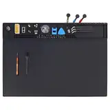 Hochwertige hitzebeständige 500 °C 55,9 x 36,1 cm magnetische Silikon-Lötmatte Elektronik-Arbeitsmatte für Computer, Handy, Laptop, Reparatur, BGA, Lötpistole, Eisen, Werkbankschutz