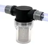 Ultrafeiner 40-Maschen-Wasserfilter – 1/2 3/4 1 Zoll Inline-Sieb for Hochdrucksprinkler und Hydrokultur(1 inch)