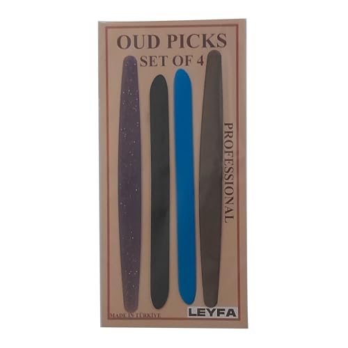 LEYFA Oud Pick Risha Mizrab Professional für Oud Ud Laute Saiteninstrument 4er Set