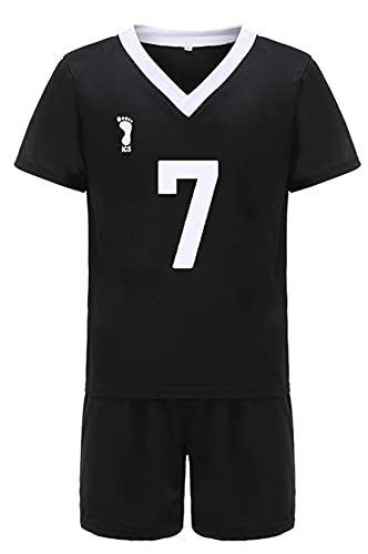 Yanny Inarizaki High School Uniform Jersey Anime Volleyball Team Kostüm Miya Atsumu Sportswear Outfit Cosplay für Männer Frauen (M, Stil 7)