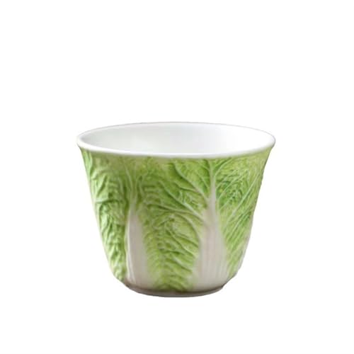 WEITINGKKK 1 STÜCKE Lamm Jade Porzellan Kohl Keramik Teetasse