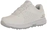 Skechers Damen Go Elite 5 Arch Fit Waterproof Golf Shoe Sneaker, Weiß/Silber, 35.5 EU