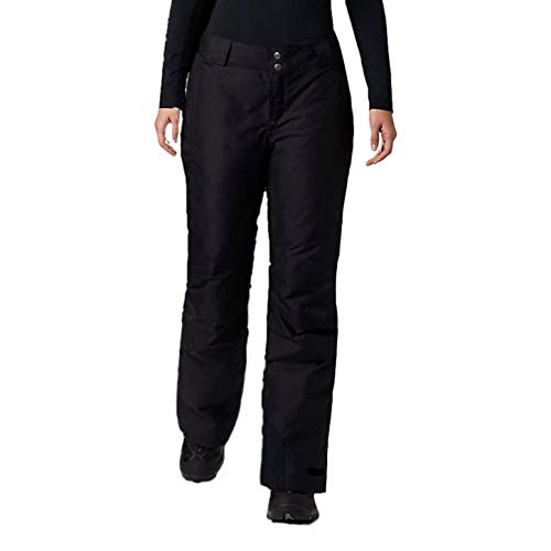 Columbia Womens Arctic Trip Omni-Heat Snow Pant, Short Length, Black (Small)