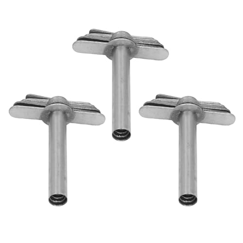 Edelstahl-Korkbohrer-Set, Robuster Hochleistungs-Lochstanzer mit Komfortablem Griff, 3-teiliger Manueller Gummistopfen-Bohrer für Laborexperimente