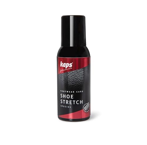 Kaps Shoe Stretch - Schuhdehner - Lederdehner Spray dehnt Steife Schuhe und beseitigt Druckstellen. Ideal für Neue Leder-Schuhe. 100ml