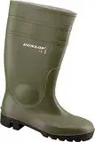 Dunlop Protomaster Full Safety Gummistiefel,Arbeitsstiefel,Regenstiefel,Gartenstiefel, Oliv, 44 EU