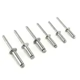 100 Stück Blindnieten Flachkopf 4x10 mm Edelstahl A4 Nieten Popnieten DIN 7337 ISO 15983