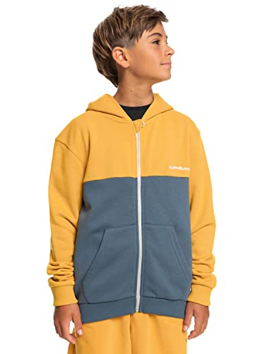 Quiksilver Easy Day - Kapuzenpulli mit Reißverschluss für Jungen 8-16 Gelb